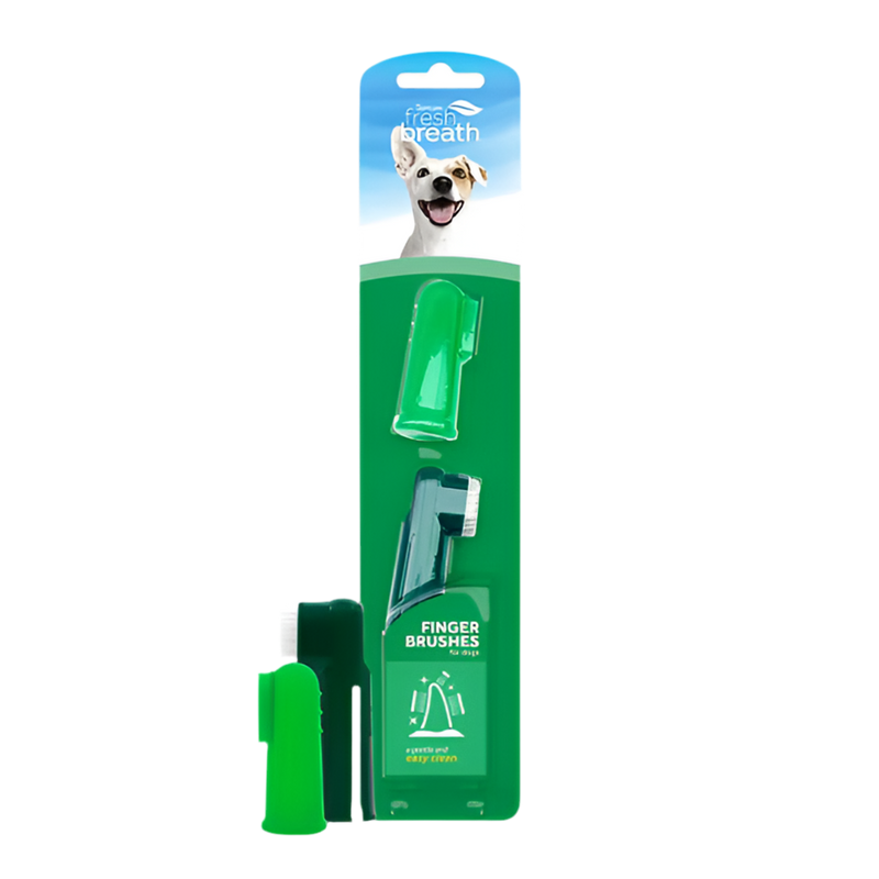 FRESH BREATH FINGER BRUSHES FOR DOGS