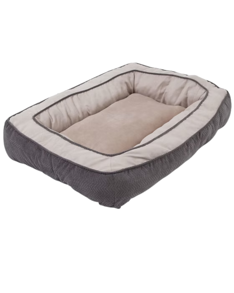 Cama Snoozzy Chevron Chenille Bumper Bed