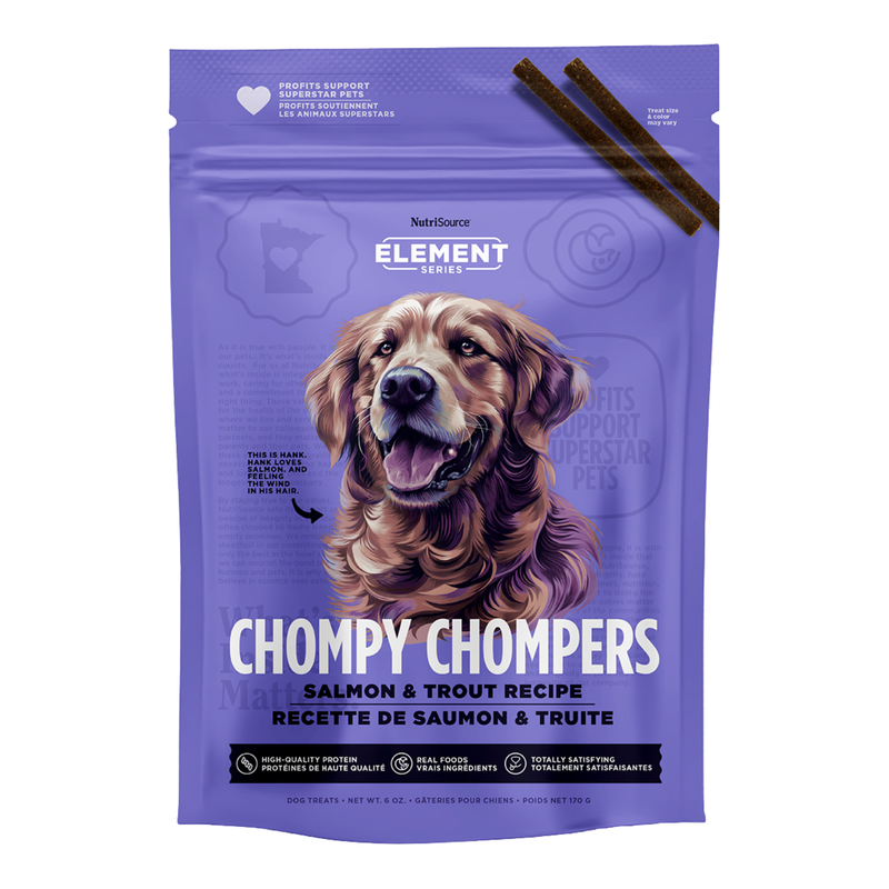 Nutrisource Element Chompy Chompers - Salmon & Trucha