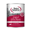 Nutrisource Comida Humeda Seafood Select Recipe Libre de Granos - Salmon & Higado de Pavo
