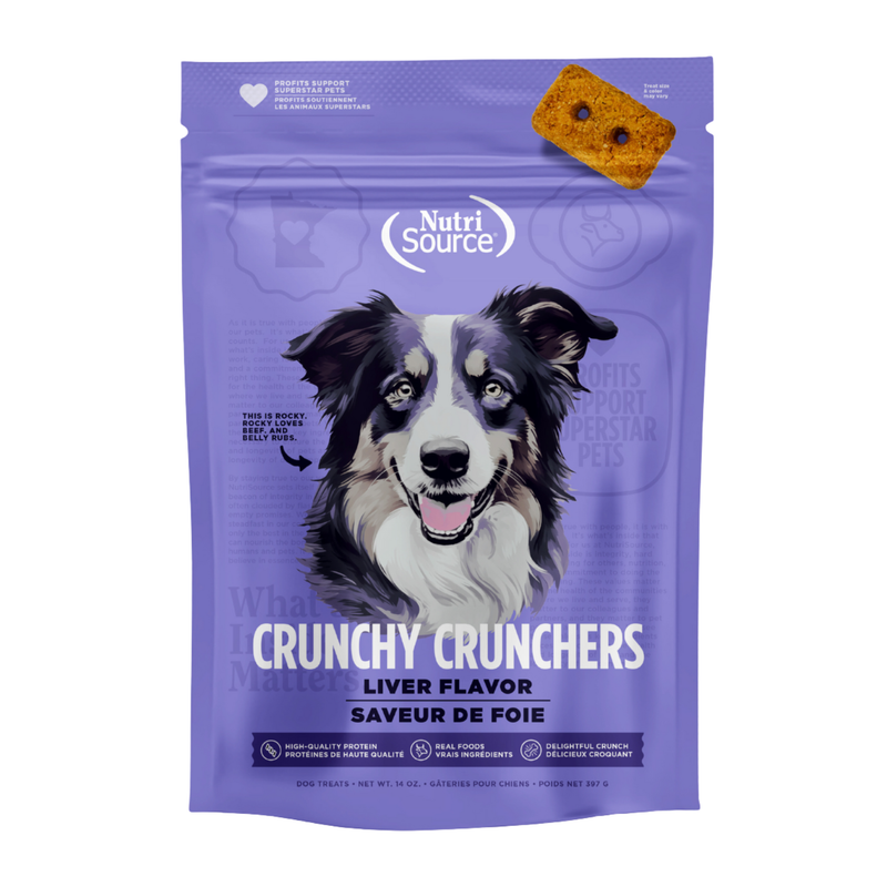 Nutrisource Crunchy Crunchers - Higado