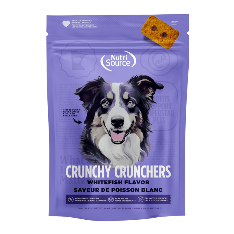 Nutrisource Crunchy Crunchers - Pescado