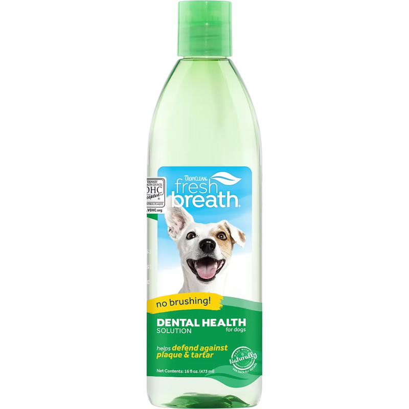 TropiClean Solución de Aliento Fresco & Salud Dental para Perro
