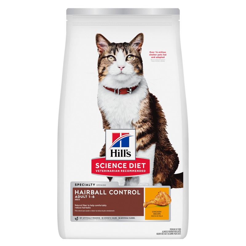 Hill's Science Diet Gato Adulto - Control de Bolas de Pelo