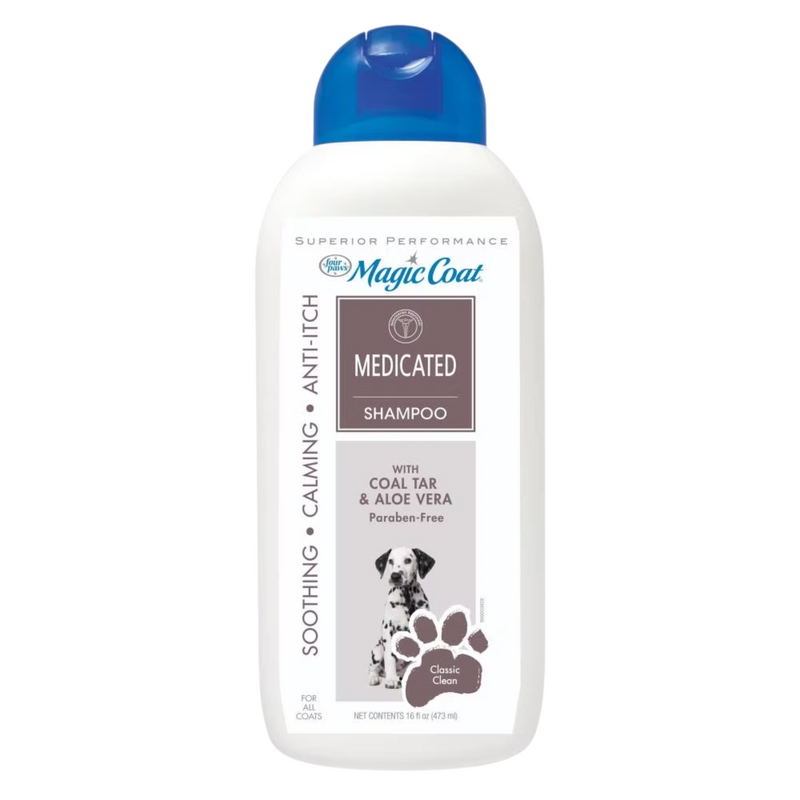 Magic Coat Shampoo Medicado para alergias (16 oz)