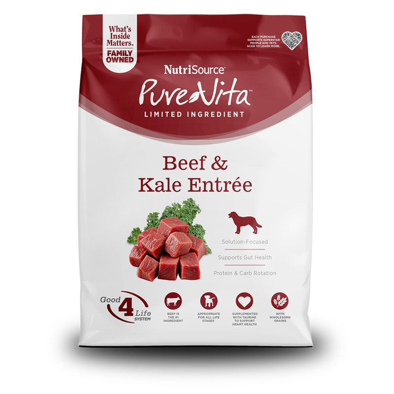 Nutrisource Pure Vita - Carne & Col Rizada
