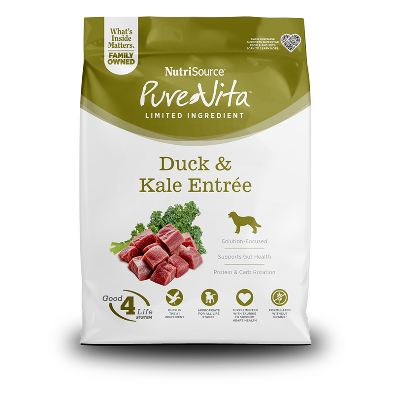 Nutrisource Pure Vita - Pato & Col Rizada