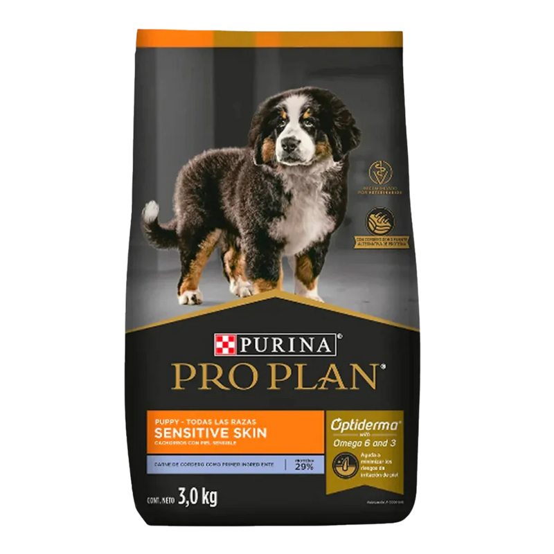 Pro Plan Cachorro Piel Sensible - Cordero