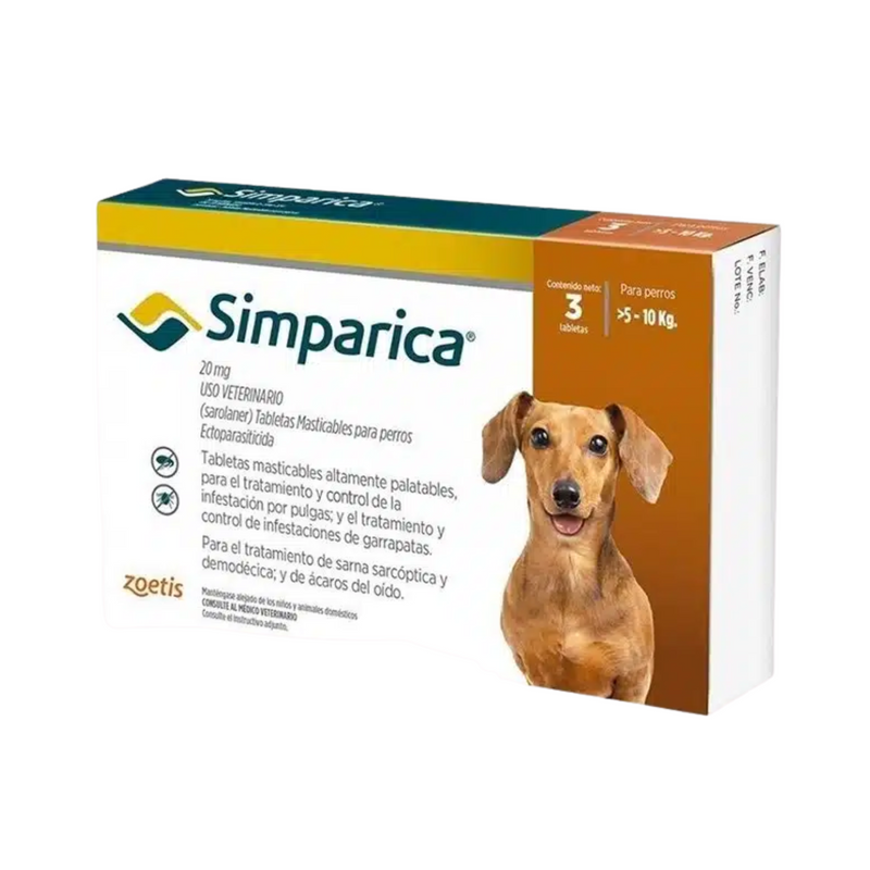 Simparica 20 Mg (5 kg - 10 kg)