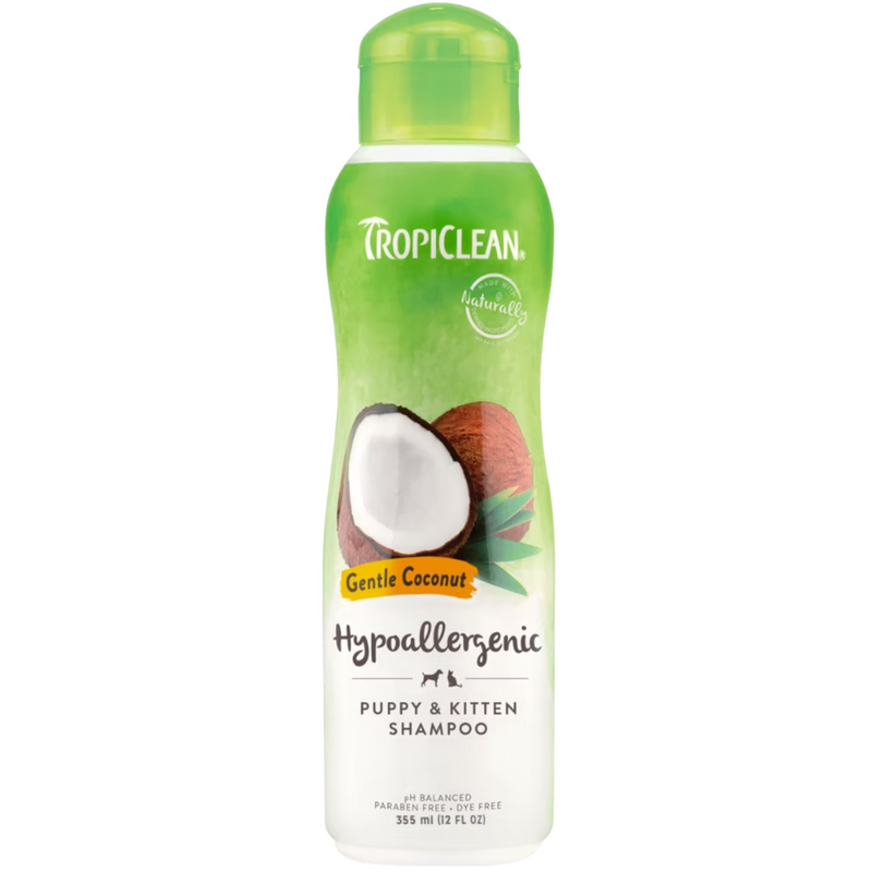 TropiClean Shampoo de Coco - Hipoalergénico