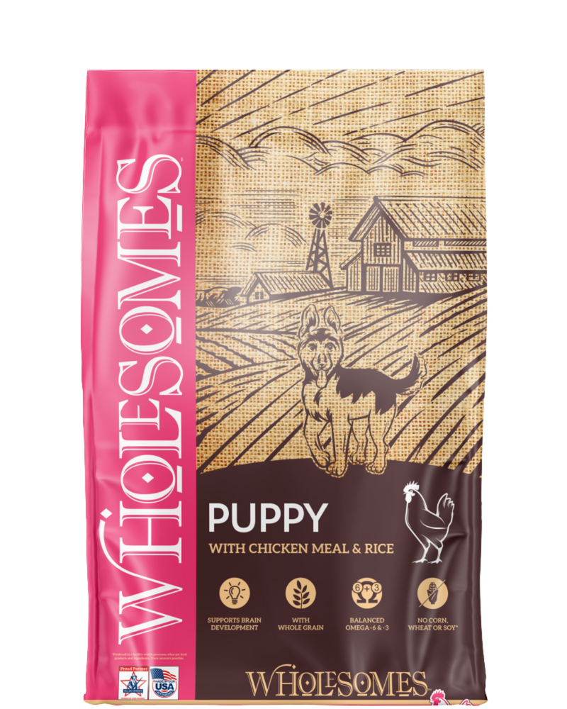 Wholesomes Cachorro - Pollo & Arroz