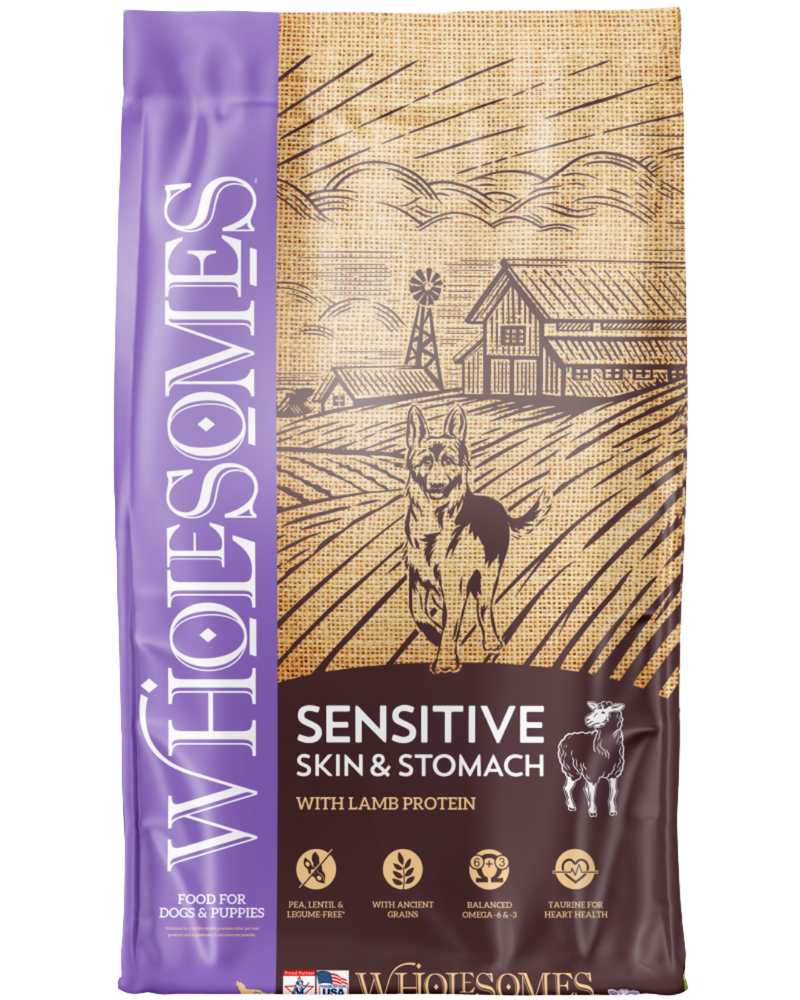 Wholesomes Piel y Estomago Sensible Cordero