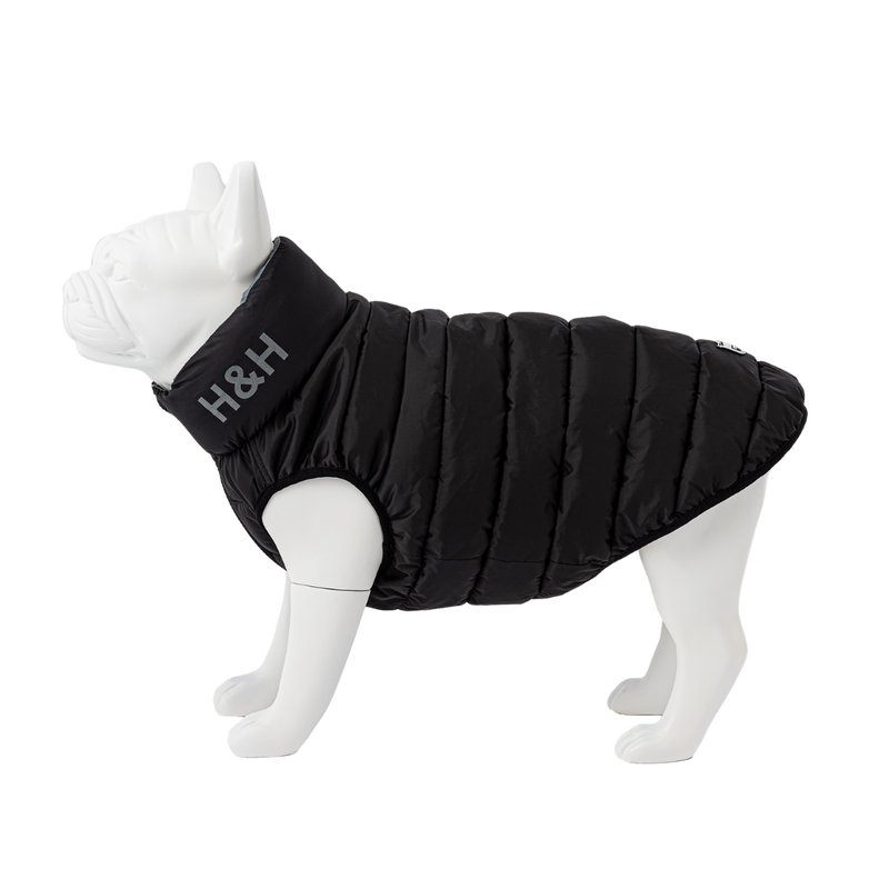 Hugo & Hudson Chaleco Reversible Black/Grey
