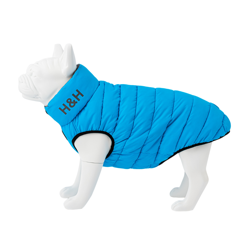Hugo & Hudson Chaleco Reversible Electric Light blue/Grey