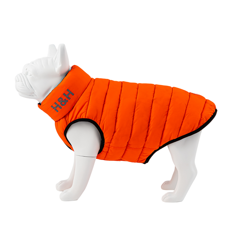 Hugo & Hudson Chaleco Reversible Orange/Navy